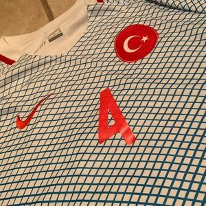 Authentic Nike Dri-Fit Turkey Soccer Jersey XL